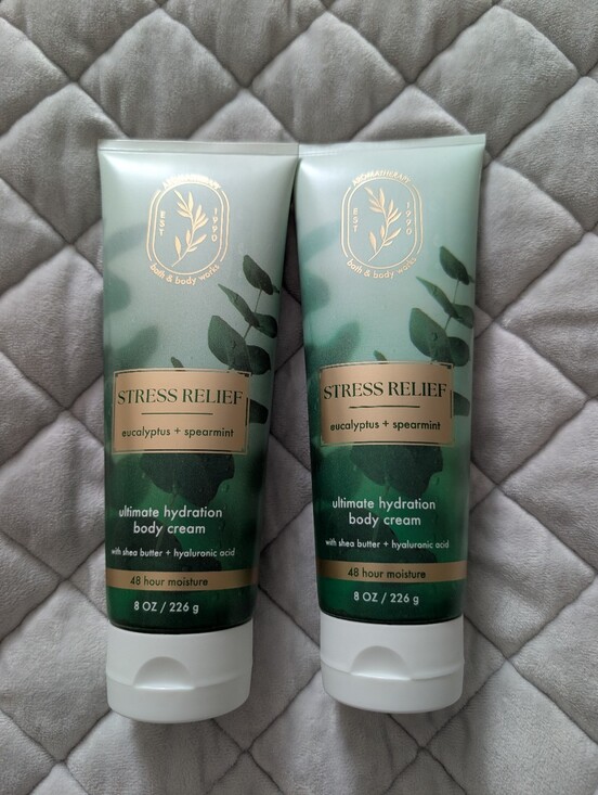Bath & Body Works Other - NEW! Bath And Body Works Stress Relief Eucalyptus Spearmint Body Cream